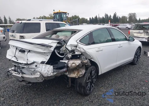 2023 Honda Accord Hybrid Touring из США, поврежденный, VIN 1HGCY2F83PA027410